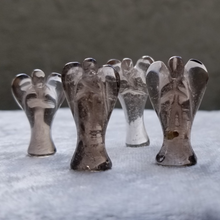 Load image into Gallery viewer, Smoky Quartz - Carved Angels