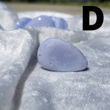 Load image into Gallery viewer, Blue Lace Agate crystal tumbled. 
