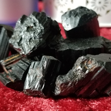 Load image into Gallery viewer, Black tourmaline protection crystal electromagnetic frequencies  EMF
