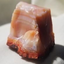 Load image into Gallery viewer, Natural Raw carnelian crystal . Red crystal orange crystal confidence crystal 
