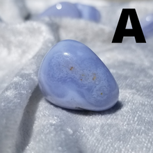 Load image into Gallery viewer, Blue Lace Agate crystal tumbled. 
