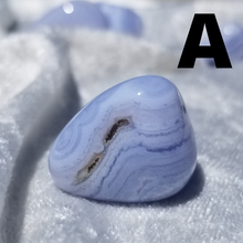 Load image into Gallery viewer, Blue Lace Agate crystal tumbled. 
