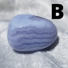 Load image into Gallery viewer, Blue Lace Agate crystal tumbled. 
