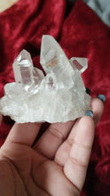 Load and play video in Gallery viewer, Clear quartz crystal cluster Master Healer

